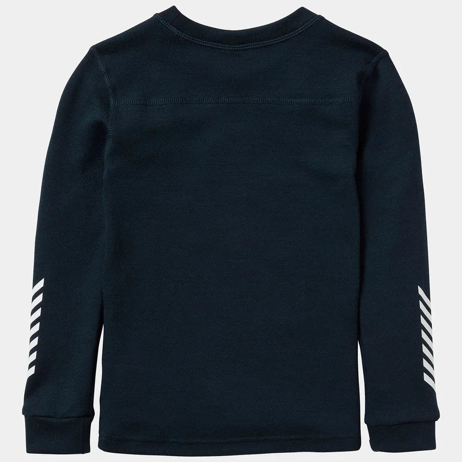 Kids LIFA® Merinould Skiundertøj sæt (Navy)