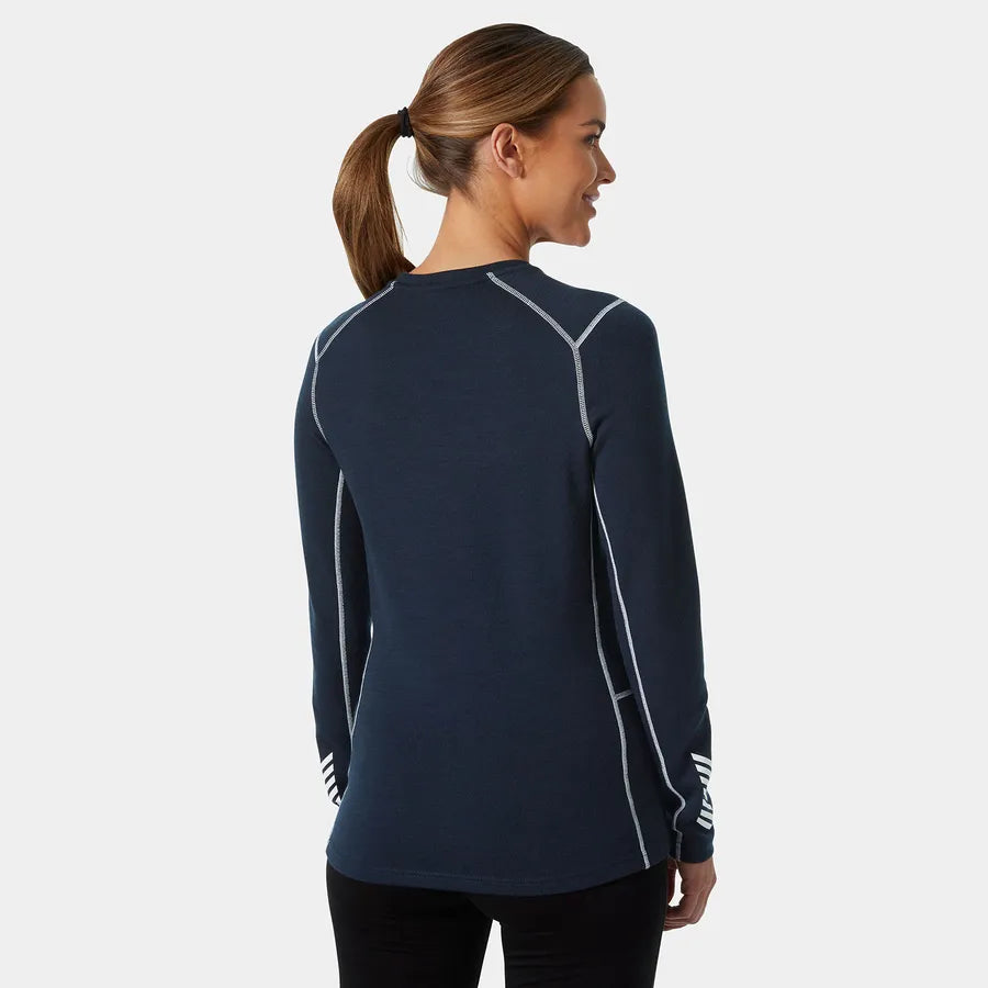Dame LIFA® Merino Midweight Crew Base Layer
