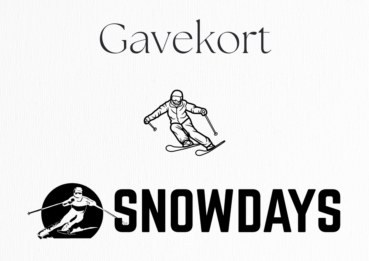 Gavekort til Snowdays.dk (Online)