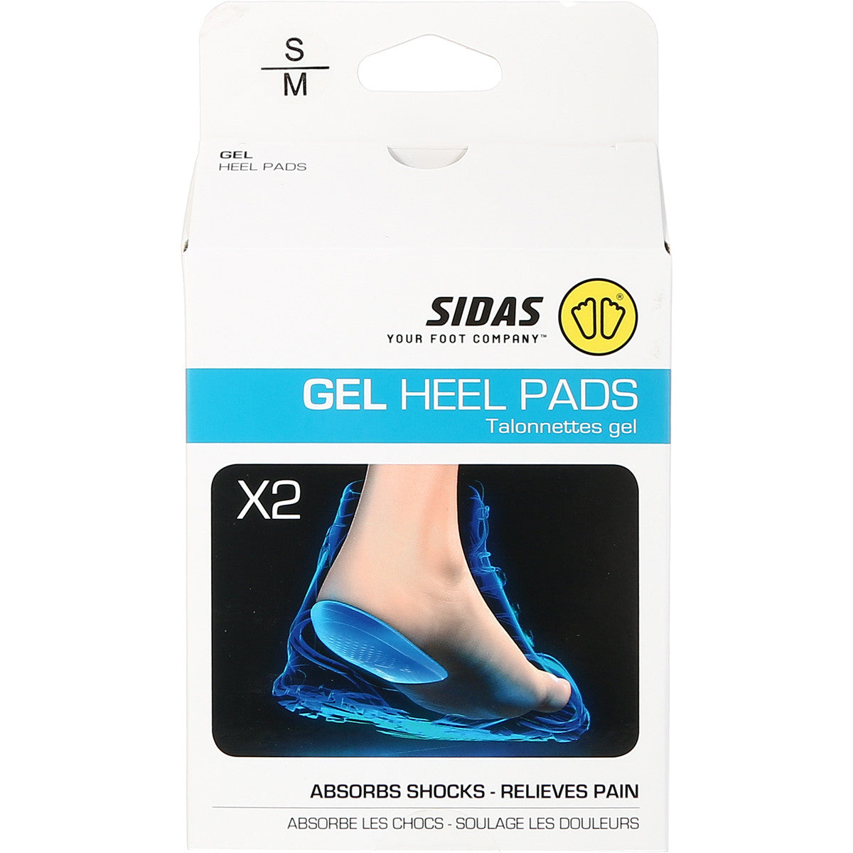 Sidas Gel Heel Pads / Hæl indlæg