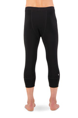 Cascade Merino Flex 200 3/4 Legging (Black) - Skiunderbukser halve lavet i merinould - fra Mons Royale - hos Snowdays.dk