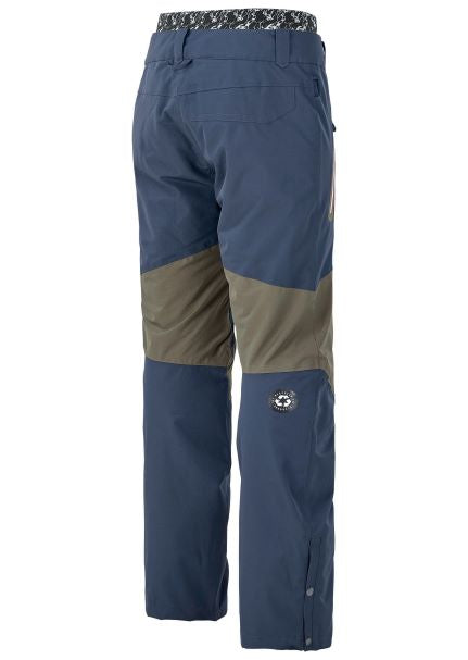 Picture Organic Clothing - SEEN PANTS (NAVY/ARMY GREEN) -skibukser til kvinder - varme og vandafvisende skibukser (3)