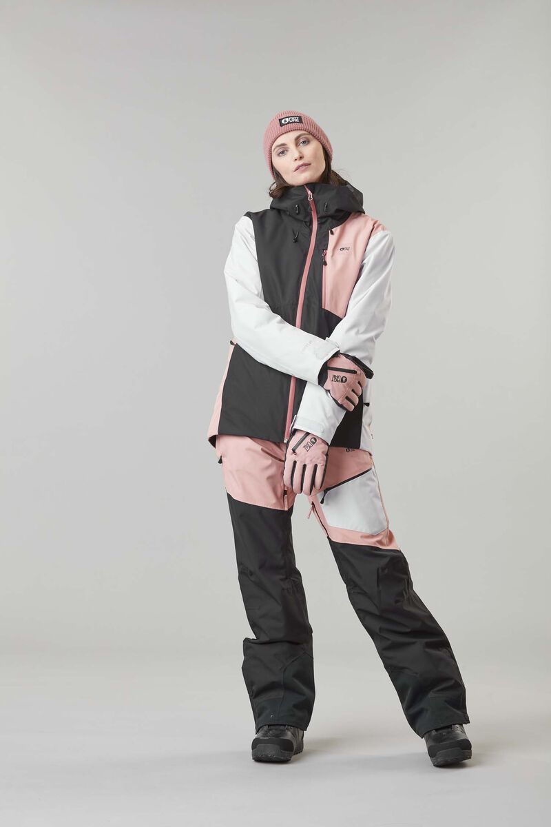 Picture Organic Clothing - SEEN JKT (Sort/Hvid) (22/23) - Bæredygtigt skitøj - Lækker skijakke til kvinder. (2)