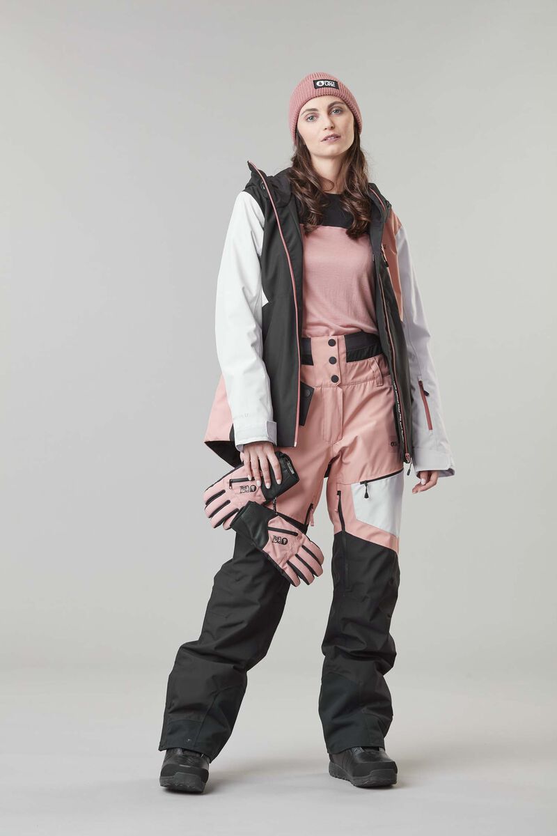Picture Organic Clothing - SEEN JKT (Sort/Hvid) (22/23) - Bæredygtigt skitøj - Lækker skijakke til kvinder. (6)