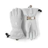 Hestra - Women´s Patrol Gauntlet 5-finger (Ivory) - skihandsker til kvinder/damer - varm og vindtæt - køb hos Snowdays.dk