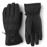Primaloft Leather Female 5-finger - Lækker skihandske med læder greb til kvinder - varm og vindafvisende - køb hos snowdays.dk